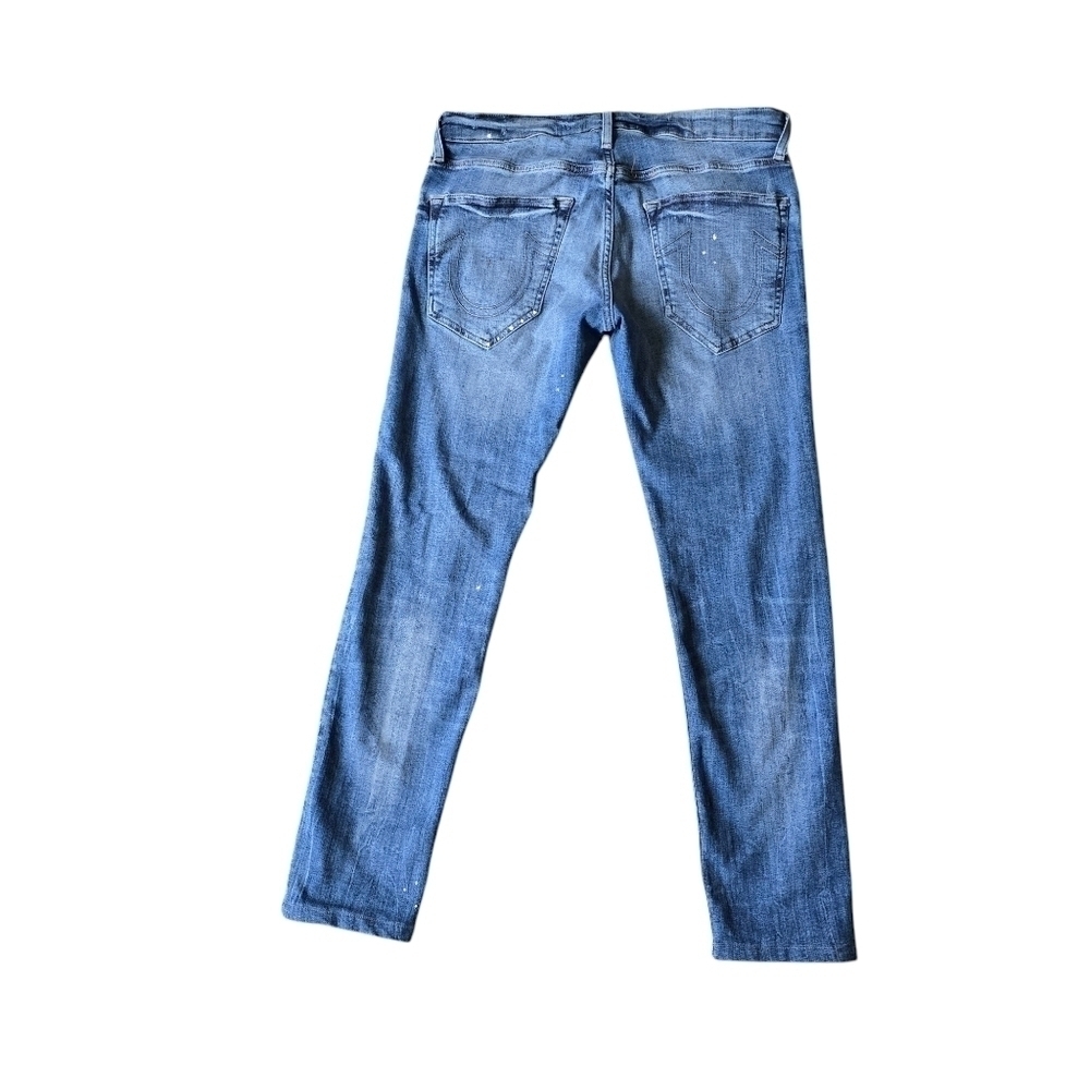 True Religion Tony Skinny blue Jeans.  Size 32 - Picture 2 of 8